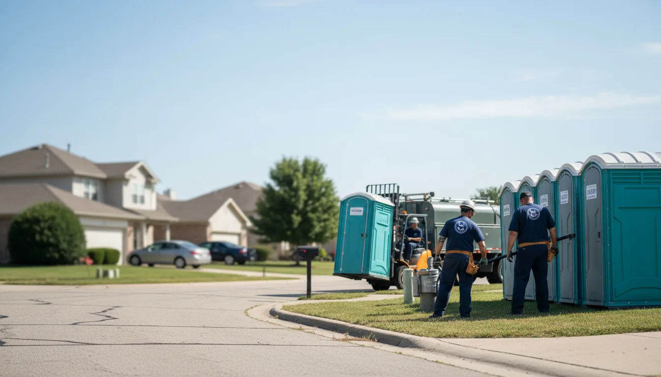 Porta Potty Rental in West York, IL near me